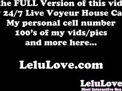 Amateur Lelu loves to play with her vibrator in the bathtub