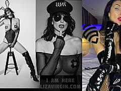 Lizas große Titten und sexy Dessous in diesem Handjob-Video zu sehen