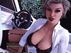 MILF Berpayudara Besar Memberikan Handjob dan Menelan Sperma dalam Porno 3D