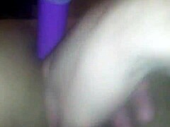 Mature mom gets her asshole fucked with a vibrator