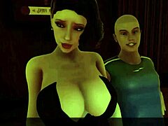 Интерактивная порно-игра 3DCG с зрелой милфой и анальным сексом