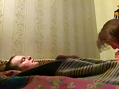 Russian milf with a big ass gets pounded by an amateur