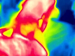 Mature couple explores temperature play in steamy session