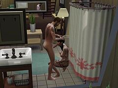 Milf og mor blir onde i Sims 4-spruteeventyr