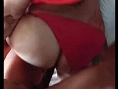 Mature milf with a big ass enjoys a hotel romp with a black stud