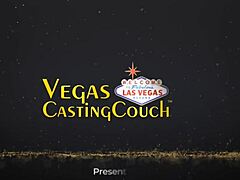 Aistillinen rotujenvälinen kohtaaminen Vegasin casting-tähden kanssa