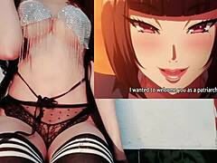 Egy kicsapongó nő jobban szereti a szexet vonzó idősebb nőkkel - Shikijou Kyoudan Hentai Epizód 1