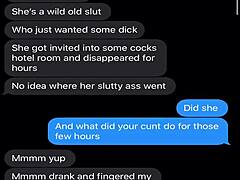 Cheating wife's naughty night out leads to a steamy encounter