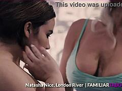 Rio de Londres Natasha, a nova faxineira, sucumbe à tentação em um cenário de casamento aberto