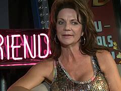 Dana Deaumont and Samantha Ryan join Deauxma for a backstage milf encounter
