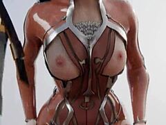 Experimente o sexo POV áspero e intenso com Eve em um vídeo de milf animado em 3D