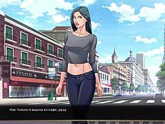 Mujeres hermosas en tacones son folladas duro en un juego de anime