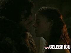 Game of Thronesin kolmannen kauden julkkisten ja alasti esiintyvien tähtien seksivideoita