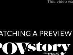 الفيديو يلتقط المؤخرة الكبيرة والشجيرة المشعرة في Apovstory - Initiation pt 2