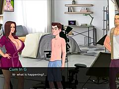 Fund mare și penis mare într-un joc video pornplay fierbinte cu tatăl vitreg și sora lui vitregă