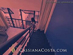 Amateurlesben Cassiana Costa und Loira erforschen ihre Wünsche