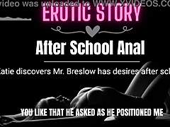 Profesorul și elevul se angajează în sex anal tabu