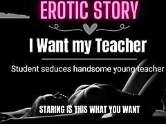 Öğretmen ve öğrenci sesli olarak erotik arzularını keşfediyor