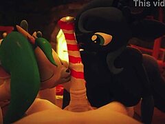 Horny forest party with raindeers