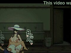 Big ass and big tits get the massage treatment in this hentai game