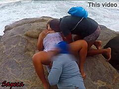 Η Amante και ο Cruz da Galera λερώνουν τα βράχια της παραλίας