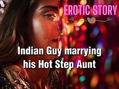 Erotische audio van de Indiase stiefneef en zijn stieftante