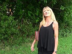 Hot MILF alicia gets her tight asshole and ass pounded in the great outdoors